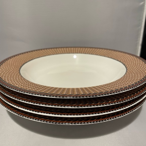 Sasaki Design By Erica Friedman Nantucket Soup Bowls Set 4 - Picture 9 of 11